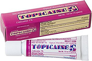 Topicaine 5% Gel 10gm Tube Ea - 1