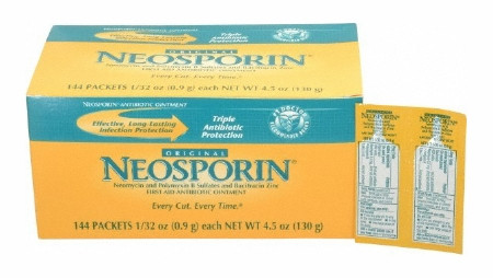 Neosporin, Oint Foil Pk 1/32oz(144/bx 12bx/cs) Bx - 144