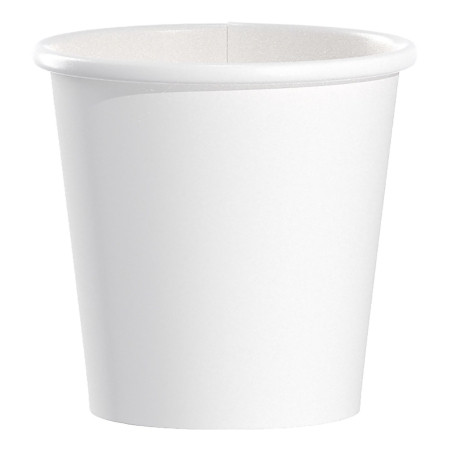 Cup, Paper Hot Wht 4oz (50/sl 20sl/cs) Sl - 50