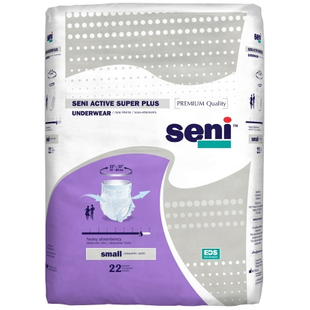 Underwear, Incont Active Super+ Sm 22"-33" (22/pk 4pk/cs) Pk - 22