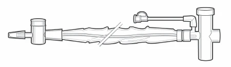 Suction System, Closed Catheter 14fr (20/cs) Cs - 20