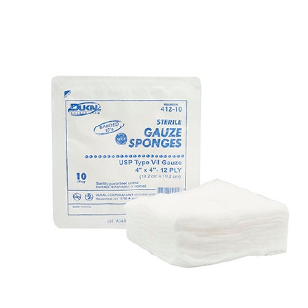 Sponge, Str 4x4 12ply (10/tr 128tr/cs) Tr - 10