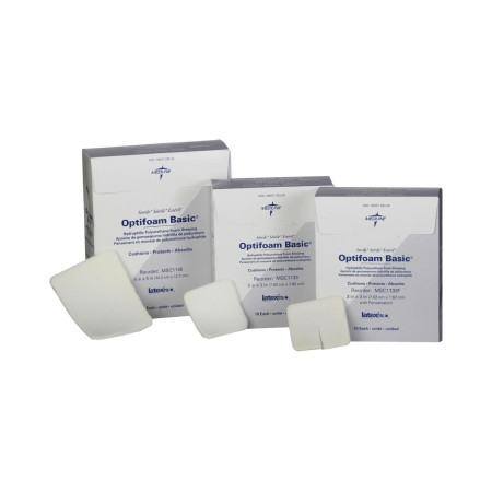 Pad, Optifoam Basic Fenstd 3x3(10/bx 10bx/cs) Bx - 10