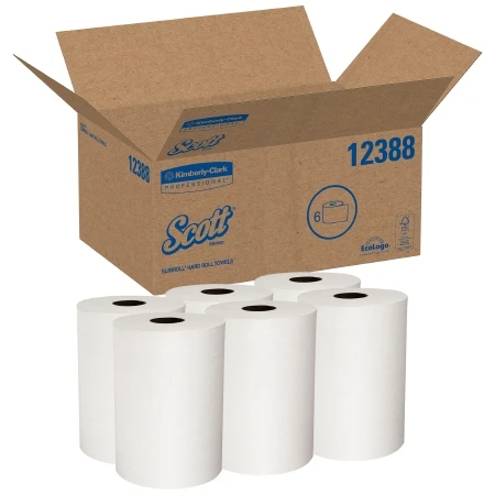 Towel, Scott Slimroll Paper W Ht 8"x580' (6rl/cs) Kimclk Cs - 6
