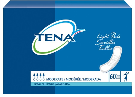Pad, Tena Moderate Lng (60/bg 3bg/cs) Bg - 60