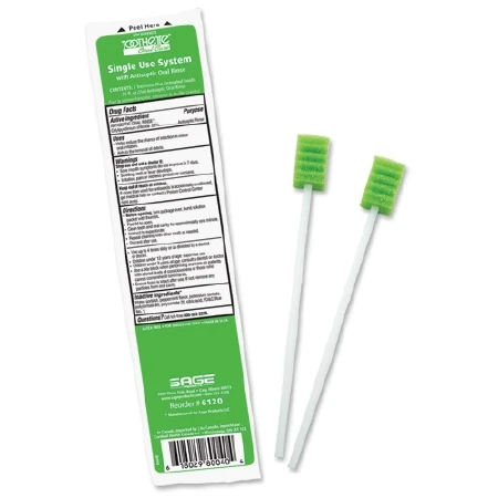 Swab, Oral Freshener (2/pk 50pk/bx 2bx/cs) Bx - 50