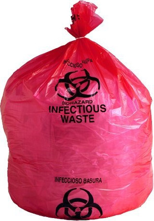 Liner 24x33 15gl Red          250/cs 1.2mic Cs - 250