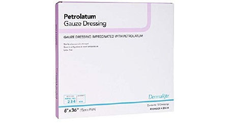 Dressing, Wound Petrolatum Gauze Str 6"x6" (12/bx) Bx - 12