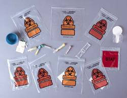 Bag, Zip-lock Bio Haz Trnsprt 12x15 (100/pk) Pk - 100