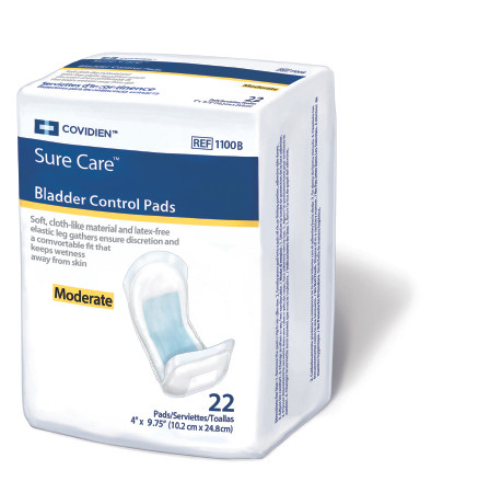 Pad, Sure Care Bladder Cntrl Reg (22/bg 6bg/cs)       Kenico Bg - 22