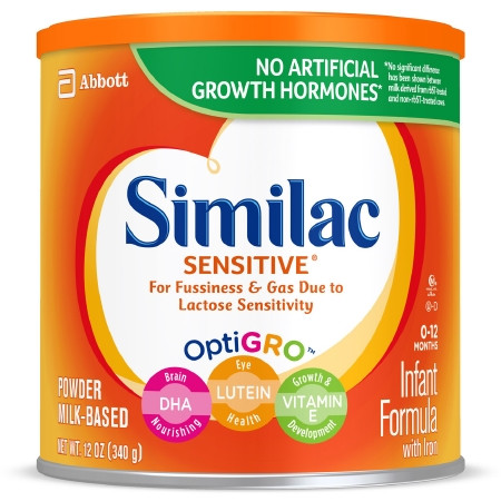Formula, Similac Inf Sensitive Can Powder 12oz (6/cs) Ea - 1