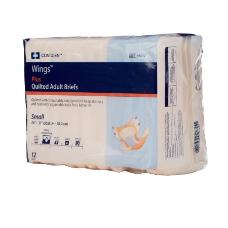 Brief, Wings Choice Quilted Sm(12/bg 8bg/cs) Kenico Bg - 12