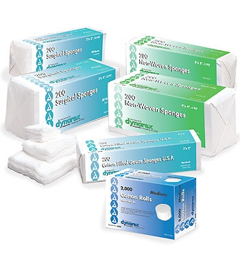 Sponge, 2x2 4ply Non-woven N/s (200/bx20bx/cs) Bx - 200