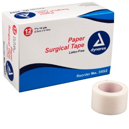 Tape, Paper 1"x10' (12/bx 12bx/cs) Bx - 12