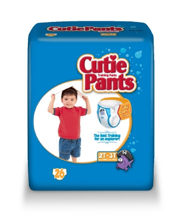 Pants, Training Cutie Boy 2t-3t (26/bg 4bg/cs) Bg - 26