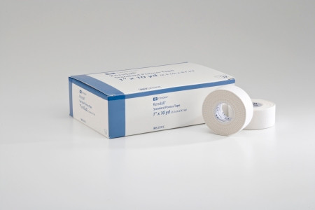 Tape, Adhsv Porous 1" (12rl/bx12bx/cs)                Kendal Bx - 12