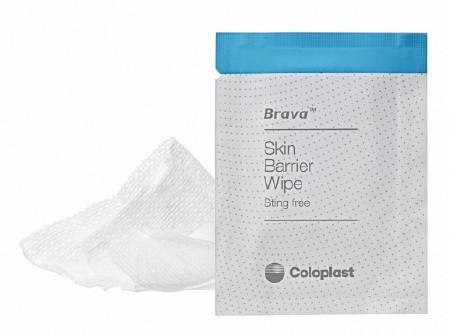 Wipe, Wet Ostomy Brava Skin Barrier (30/bx) Bx - 30