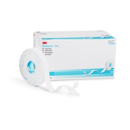 Tape, Surgical Dry Multipore .5"x5.5yd (12rl/bx 4bx/cs) Bx - 12