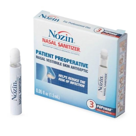 Nozaseptin, Sol Amp Antiseptic(3/pk 100pk/cs) Pk - 3