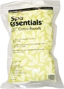 Round, Cotton Wht 2.25" (80/bx50bx/cs) Bx - 80