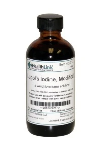 Stain, Lugols Iodine 2.1% Mod 4oz Ea - 1