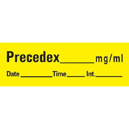 Tape, Anes Precedex Ylw 1 1/2"x1/2" Rl - 1