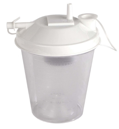 Canister, 800cc Plastic Disp  F/130 Pump (5/cs) Ea - 1