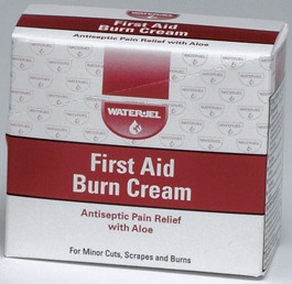 Cream, Burn Waterjel W/aloe .9gm (25/bx 72bx/cs) Bx - 25
