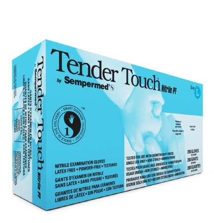 Glove, Exam Tender Tch Nitriletex Lg (200/bx 10bx Bx - 200