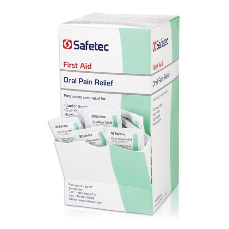 Oral Gel Pain Relief, 0.75gr  (144/bx 12bx/cs) Bx - 144