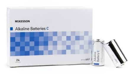 McKesson Alkaline C Batteries, Box of 24
