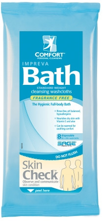 Bath, Impreva Cloth Resealable(8/pk 30pk/bx 2bx/c Bx - 30