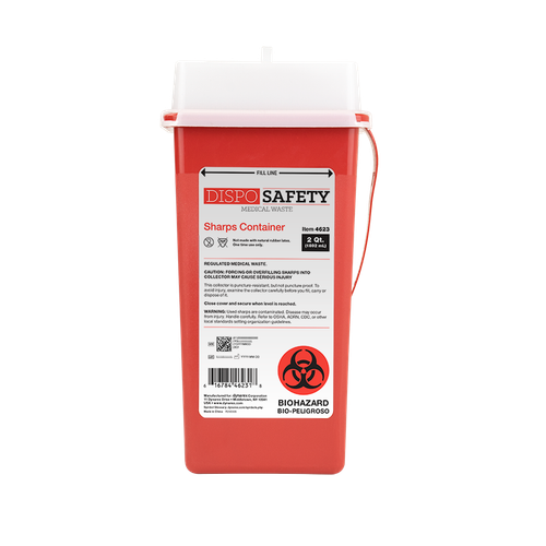 Dynarex 1 Qt Sharps Container
