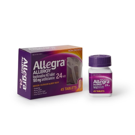 Allegra 24hr, Tab 180mg Adlt (45/bt) Bt - 1
