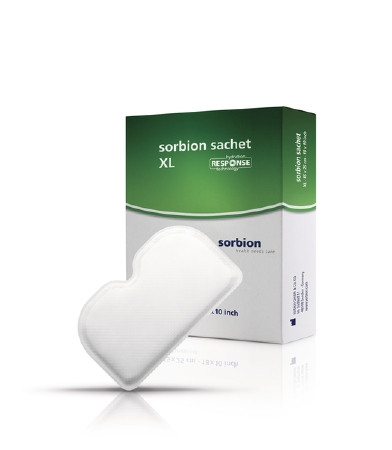 Dressing, Wound Cutimed Sorbion Sachet Xlg 18"x10" (10/cs) Bx - 10