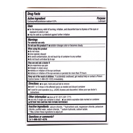Lubricating, Drp 0.5% 0.4ml (30/bx) Bx - 30