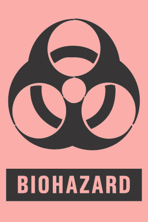 Label, Biohazard 3"x2" (500/rl) Rl - 1