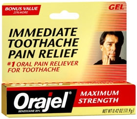 Orajel, Gel 20% 0.42oz Ea - 1
