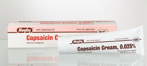 Capsaicin, Crm .025% 60gm     Mjrugb Ea - 1