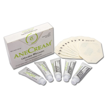 Anecream, Crm 4% 5x5gm+10 Dress Ea - 1
