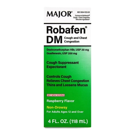 Robafen Dm, Liq Cough 50-5mg/5ml 118ml Ea - 1
