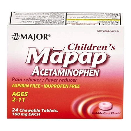 Mapap, Tab Chew 160mg (24/bx) Bx - 24