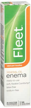 Enema, Mineral Oil 4.5oz Ea - 1