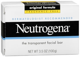 Soap, Neutrogena Orig Fragrance Free 3.5oz Ea - 1