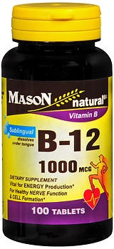 Vitamin B-12, Tab 1000mcg (100/bt) Bt - 1