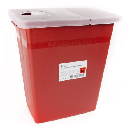 Container, Sharps Stackable 8gl Red (10/cs) Ea - 1