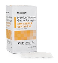 Sponge, Gze Type-vii 8ply 4"x4" (200/pk 20pk/cs) Pk - 200
