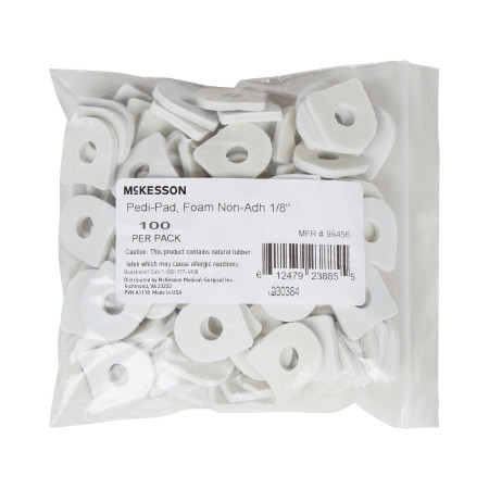 Pedi-pad, Soft Corn Non-adh Fo/8" (100/pk 20pk/cs) Pk - 100