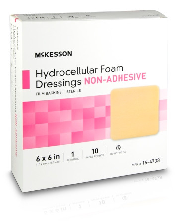 Dressing, Hydrocellular N/adh Foam W/film Back (10bx/cs) Bx - 10