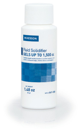 Solidifier, Fluid W/screw Cap Bottle 1500cc (75/cs) Cs - 75